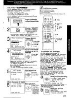 Preview for 25 page of Panasonic Omnivision PV-V4620 Operating Manual