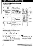 Preview for 28 page of Panasonic Omnivision PV-V4620 Operating Manual