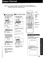 Preview for 39 page of Panasonic Omnivision PV-V4620 Operating Manual