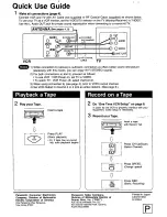 Preview for 52 page of Panasonic Omnivision PV-V4620 Operating Manual