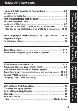 Предварительный просмотр 122 страницы Panasonic Omnivision PV-V4621 Service Manual