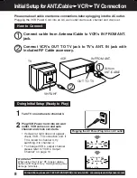 Предварительный просмотр 8 страницы Panasonic Omnivision PV-V4622 Operating Instructions Manual