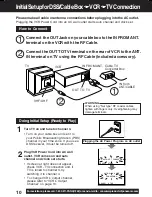 Предварительный просмотр 10 страницы Panasonic Omnivision PV-V4622 Operating Instructions Manual