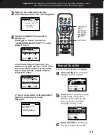 Предварительный просмотр 11 страницы Panasonic Omnivision PV-V4622 Operating Instructions Manual