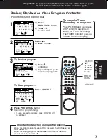 Предварительный просмотр 17 страницы Panasonic Omnivision PV-V4622 Operating Instructions Manual