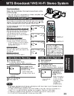 Предварительный просмотр 25 страницы Panasonic Omnivision PV-V4622 Operating Instructions Manual