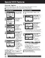 Предварительный просмотр 32 страницы Panasonic Omnivision PV-V4622 Operating Instructions Manual