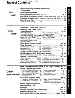 Preview for 3 page of Panasonic Omnivision PV-V4660 Operating Manual