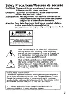 Предварительный просмотр 3 страницы Panasonic Omnivision PV-VS4821 Operating Manual