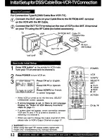 Предварительный просмотр 12 страницы Panasonic Omnivision PV-VS4821 Operating Manual