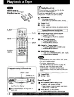 Предварительный просмотр 18 страницы Panasonic Omnivision PV-VS4821 Operating Manual