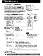 Предварительный просмотр 30 страницы Panasonic Omnivision PV-VS4821 Operating Manual