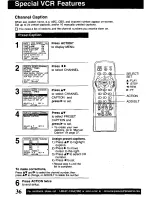 Предварительный просмотр 36 страницы Panasonic Omnivision PV-VS4821 Operating Manual