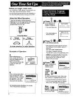 Preview for 6 page of Panasonic Omnivision VHS PV-4415S Operating Instructions Manual