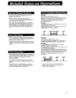 Preview for 17 page of Panasonic Omnivision VHS PV-4415S Operating Instructions Manual