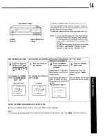 Preview for 21 page of Panasonic Omnivision VHS PV-4905 Operating Instructions Manual