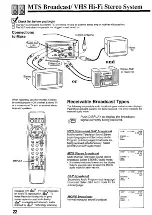 Preview for 22 page of Panasonic Omnivision VHS PV-7453 Operating Instructions Manual