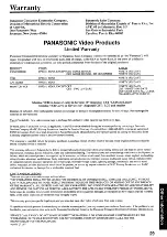 Preview for 29 page of Panasonic Omnivision VHS PV-7453 Operating Instructions Manual