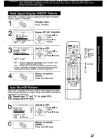 Предварительный просмотр 25 страницы Panasonic Omnivision VHS PV-9405S Operating Instructions Manual