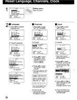 Предварительный просмотр 26 страницы Panasonic Omnivision VHS PV-9405S Operating Instructions Manual