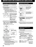 Предварительный просмотр 34 страницы Panasonic Omnivision VHS PV-9405S Operating Instructions Manual