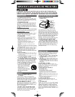 Preview for 2 page of Panasonic Omnivision VHS PV-C1324 Operating Instructions Manual