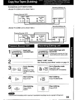 Preview for 33 page of Panasonic Omnivision VHS PV-C2540 Operating Manual