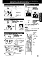 Preview for 11 page of Panasonic Omnivision VHS PV-C2780 Operating Manual