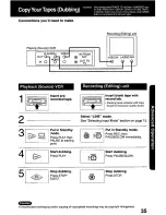 Preview for 35 page of Panasonic Omnivision VHS PV-C2780 Operating Manual