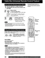 Preview for 44 page of Panasonic Omnivision VHS PV-C2780 Operating Manual