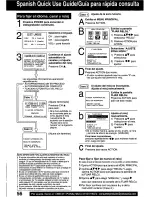 Preview for 56 page of Panasonic Omnivision VHS PV-C2780 Operating Manual