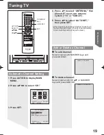 Предварительный просмотр 19 страницы Panasonic Omnivision VHS PV-DF2004 Operating Instructions Manual