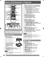 Предварительный просмотр 30 страницы Panasonic Omnivision VHS PV-DF2004 Operating Instructions Manual