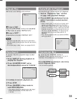 Предварительный просмотр 33 страницы Panasonic Omnivision VHS PV-DF2004 Operating Instructions Manual