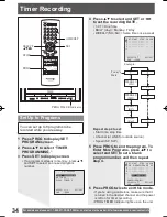 Предварительный просмотр 34 страницы Panasonic Omnivision VHS PV-DF2004 Operating Instructions Manual