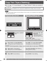 Предварительный просмотр 38 страницы Panasonic Omnivision VHS PV-DF2004 Operating Instructions Manual