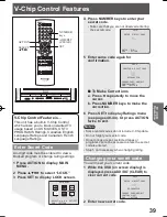 Предварительный просмотр 39 страницы Panasonic Omnivision VHS PV-DF2004 Operating Instructions Manual