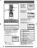 Предварительный просмотр 40 страницы Panasonic Omnivision VHS PV-DF2004 Operating Instructions Manual