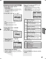 Предварительный просмотр 41 страницы Panasonic Omnivision VHS PV-DF2004 Operating Instructions Manual