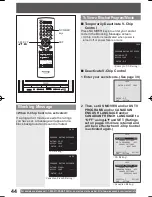 Предварительный просмотр 44 страницы Panasonic Omnivision VHS PV-DF2004 Operating Instructions Manual