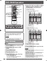 Предварительный просмотр 52 страницы Panasonic Omnivision VHS PV-DF2004 Operating Instructions Manual