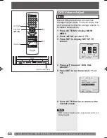 Предварительный просмотр 60 страницы Panasonic Omnivision VHS PV-DF2004 Operating Instructions Manual