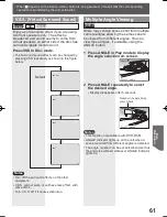 Предварительный просмотр 61 страницы Panasonic Omnivision VHS PV-DF2004 Operating Instructions Manual