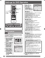 Предварительный просмотр 62 страницы Panasonic Omnivision VHS PV-DF2004 Operating Instructions Manual