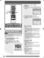 Предварительный просмотр 64 страницы Panasonic Omnivision VHS PV-DF2004 Operating Instructions Manual