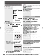 Предварительный просмотр 72 страницы Panasonic Omnivision VHS PV-DF2004 Operating Instructions Manual