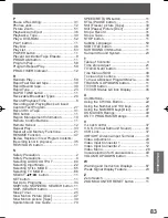 Предварительный просмотр 83 страницы Panasonic Omnivision VHS PV-DF2004 Operating Instructions Manual