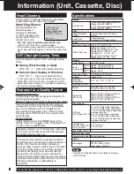 Preview for 6 page of Panasonic Omnivision VHS PV-DF203 Operating Instructions Manual