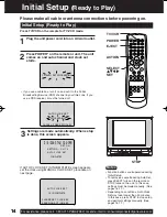 Preview for 14 page of Panasonic Omnivision VHS PV-DF273 Operating Instructions Manual