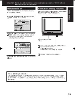 Preview for 15 page of Panasonic Omnivision VHS PV-DF273 Operating Instructions Manual